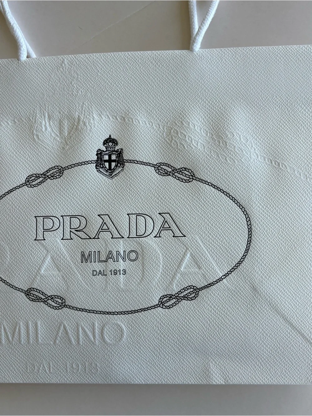 Prada Medium Gift Shopping Bag